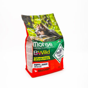 BWild Grain Free - Puppy & Junior – Duck with Potatoes by Monge