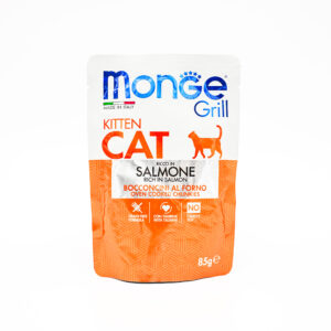 MONGE GRILL Cat Kitten Salmon 85g