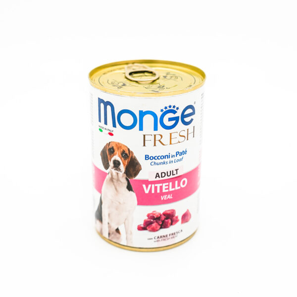 MONGE FRESH ADULT WITH VEAL 400g