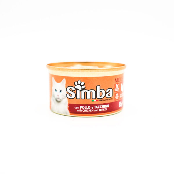 Simba Cat Mousse with Chicken and Turkey