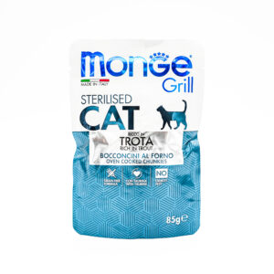MONGE GRILL Cat Sterilized Trout