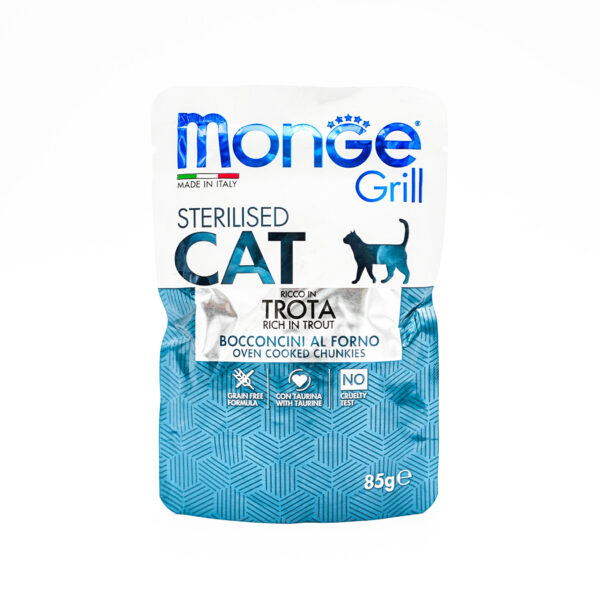 MONGE GRILL Cat Sterilized Trout